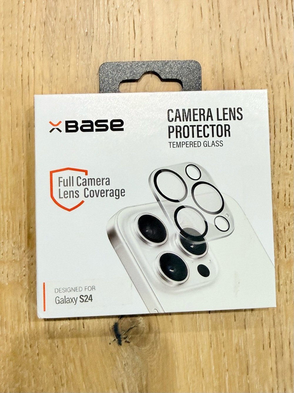 New sealed XBase Samsung Galaxy S24 Camera Lens Protector tempered glass